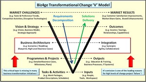 Biz4ge Transformational Change 'V' Model